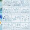 20-Piece Wildflower Painting Stencil Set – Reusable PET Spring Flower Templates for DIY Wall & Wood Art (Rectangular Design)
